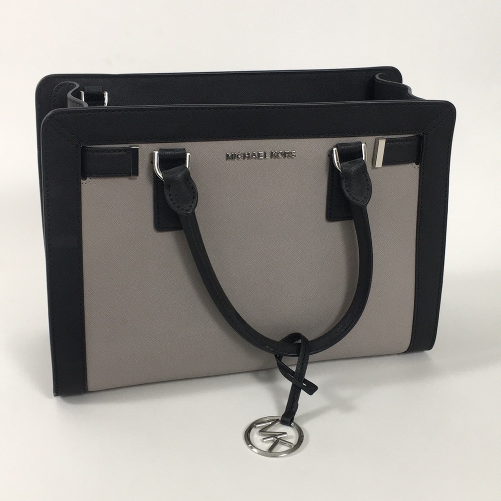 Structured Leather Michael Kors Handbag